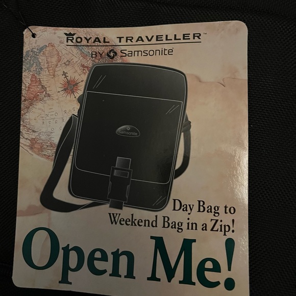 Royal Traveller by Samsonite, Two Versatile Travel Bags in One - Black - Picture 3 of 5